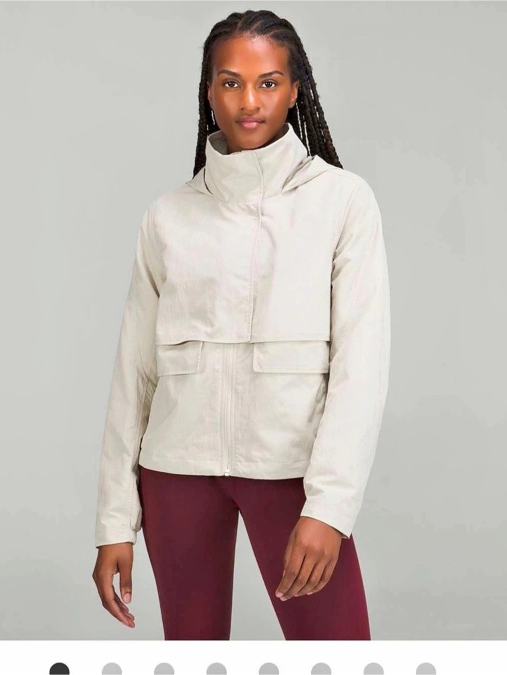 Lululemon Always Effortless Jacket Utility Jacket in Cream Size 6